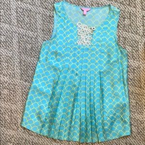 Lilly Pulitzer silk top